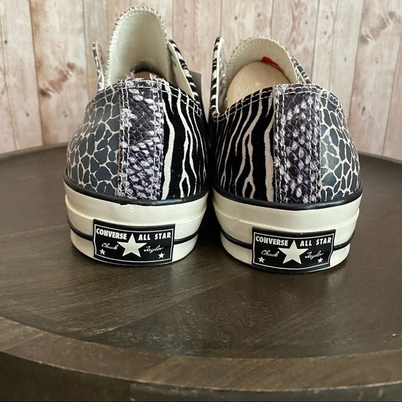 Converse‎ CTAS 70 Ox Black Egret Suede Canvas Low Sneakers Size 12 Men - Picture 5 of 10